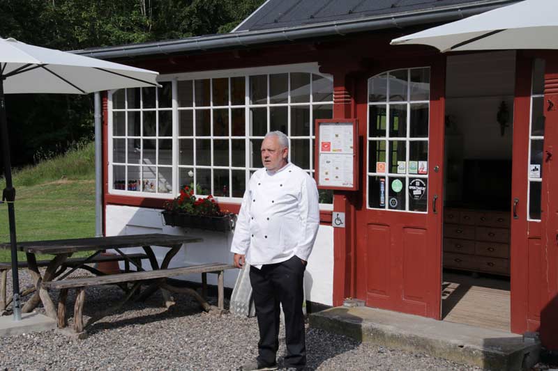 Restaurant på Møn Fanefjord Skovpavillon Lars Kleist